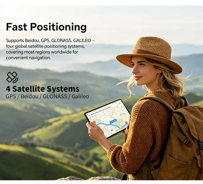 Teclast P50T Android 16 Tablets 90Hz 11" Display 8 Core UNISOC T7250 Max.16GB RAM(3GB+13GB Virtual) 128GB ROM 8000mAh GPS Tabs