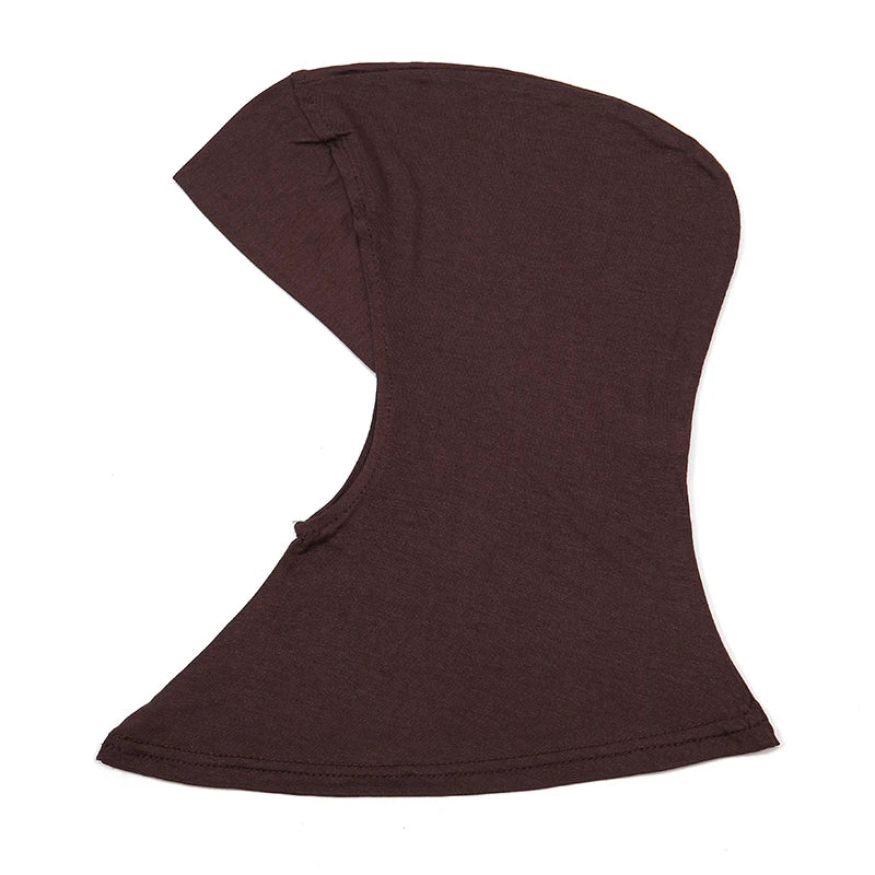 Underscarf Inner Cap Bone Bonnet Hijab Turban Modal Stretch Full Cover Neck Muslim Women Ninja Hat Headscarf Wrap Islamic Amira