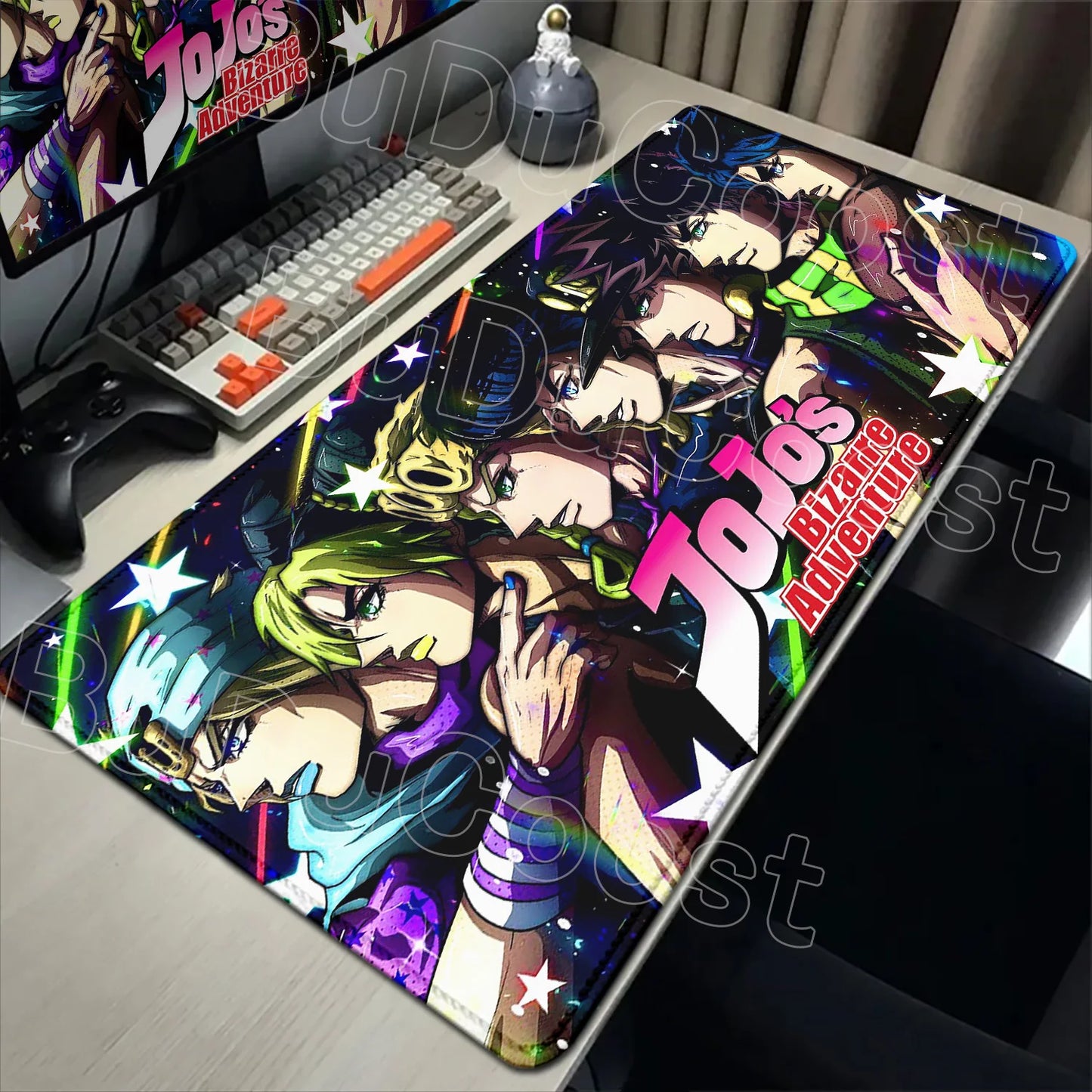 HD J-Jojo B-Bizarre A-Adventure Mouse Pad Gaming 900×400mm Mousepad Xxl Mouse Mat Offices Accessories Keyboard Pad Computer Desk
