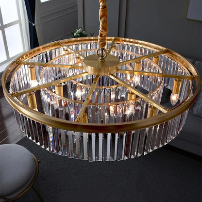 Nordic Designer Luxury Ceiling Chandeliers Modern LED Crystal Pendant Lights for Bedroom Living Room Light Fixtures