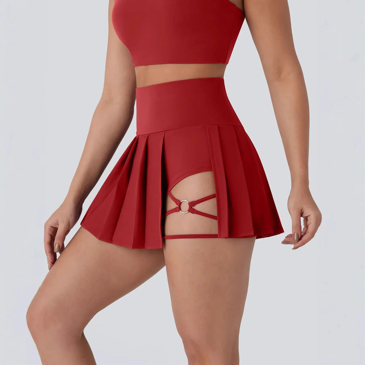 Irregular Skirt 2026 Outdoor Sports Casual Comfortable Versatile Pleated Skirt