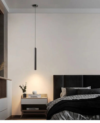 Nordic LED Cord Pendant Lighting for Kitchen Bedside Adjustable Line Suspended Hanging Lamps Chandelier Lights for Restaurant