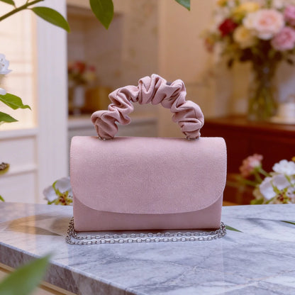 Women's Evening Bag, Faux Suede Solid Color Evening Dress Handbag, Suitable for Business, Commuting, Portable Makeup Bag, Wallet, Ideal for Prom, Parties, Weddings, and Holiday Gatherings