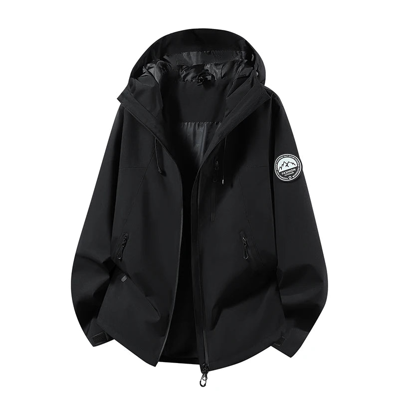 CHRLCK Men Women Hiking 3IN1 Jackets Waterproof Fleece Windproof Windbreaker Camping Climbing Trekking Outdoor Jacket Autumn