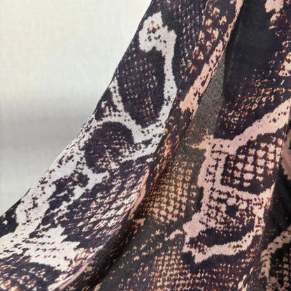New Double-sided Print Modal Hijab Scarf Watercolor Leopard Prairie Hide Print Hijabs for Women Muslim Fashion Turbans for Women