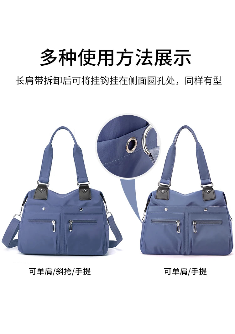New Fashion Luxury Women's Crossbody Bag High Quality Large Capacity Shoulder Bag Waterproof Multi Functional Handbag For Women