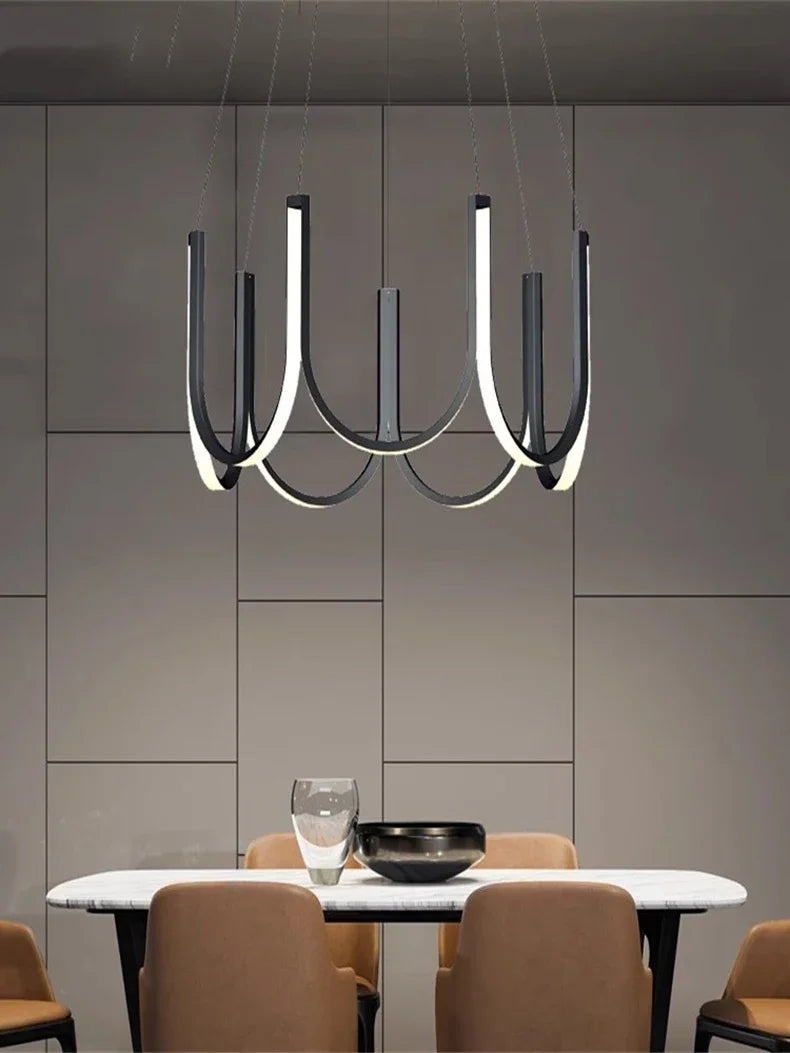 Modern Home Decor Led Lights Pendant Light Lamps for Living Room Led Chandeliers for Dining Room Hanging Light Indoor Lighting