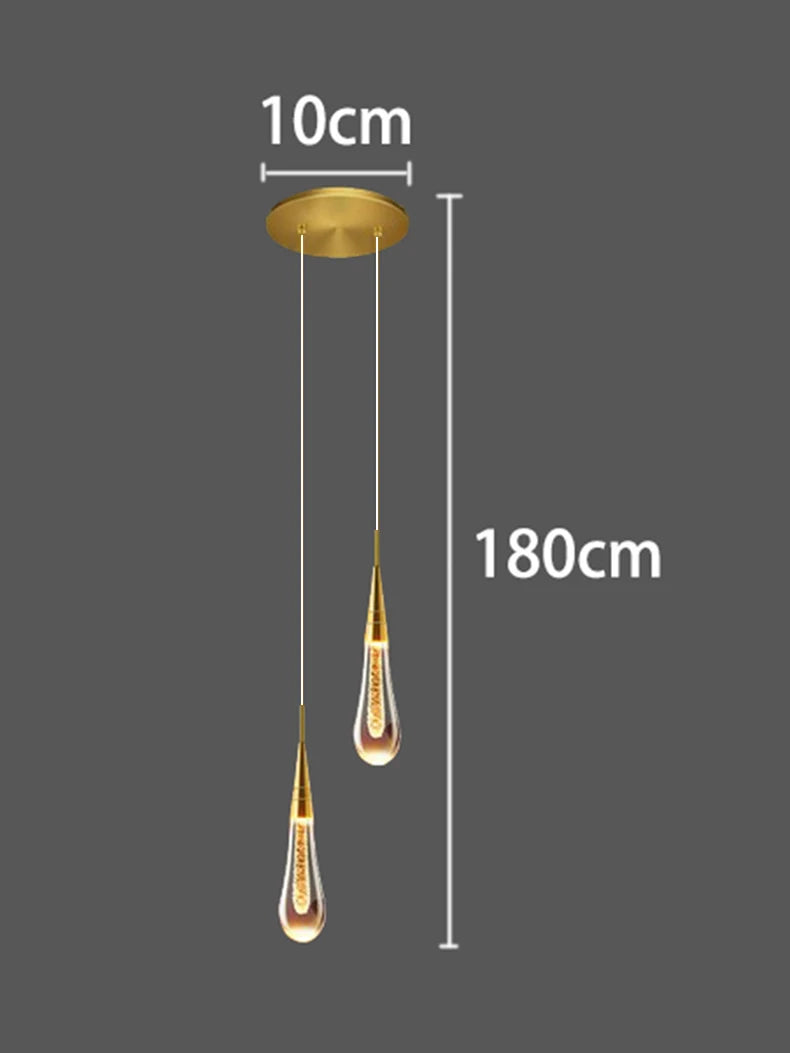 1 PC Modern Home Decor LED Lights Bedroom Lamp Bedside Pendant Light Lamps LED Chandeliers Hanging Light Indoor Lighting