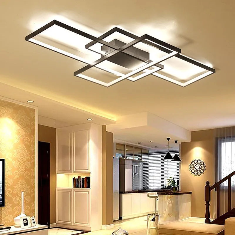 Remote Control Living Room Ceiling Lights Modern Dimmable led Ceiling Lamps Restaurant LED Ceiling Light Dining Room Lighting