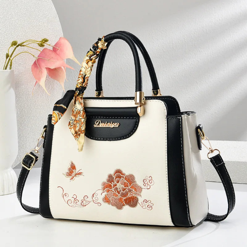 Fashion Luxury Handbags Women's Shoulder Bags Temperament Mom Elegant Retro Crossbody Bags High Capacity Tote Bag Wedding Bags