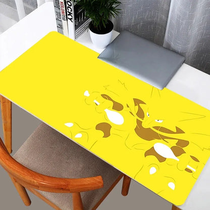 Pokemon Mew XXL Gaming Mouse Pad Non-Slip Desk Mat for Office Computer Keyboard Laptop Accessories