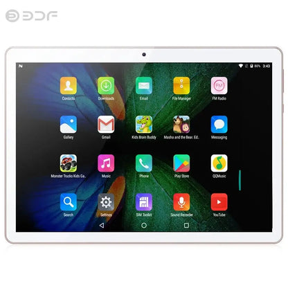 New 10.1 Inch Tablet PC 4G+64GB Global Tablete 3G Phone Call Dual SIM Card or WIFI Google Play Tablets For Laptop