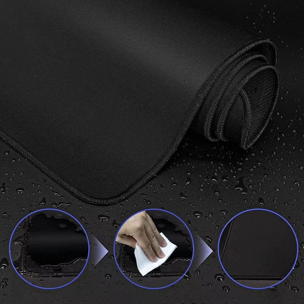Black Circuit Board Pattern Mouse Pad High Quality Natural Rubber Mouse Pad The Most Professional Washable Laptop Mouse Pad