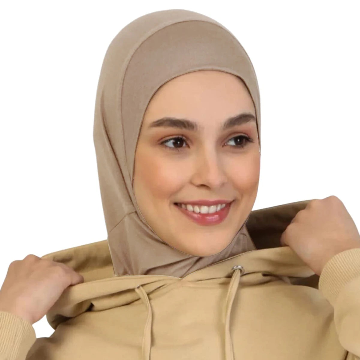 New Ready To Go Wear Instant Hijab for Women Solid Color Hemp Headscarf Neck Cover Sports Hijabs Pinless Islam Shawls and Wraps