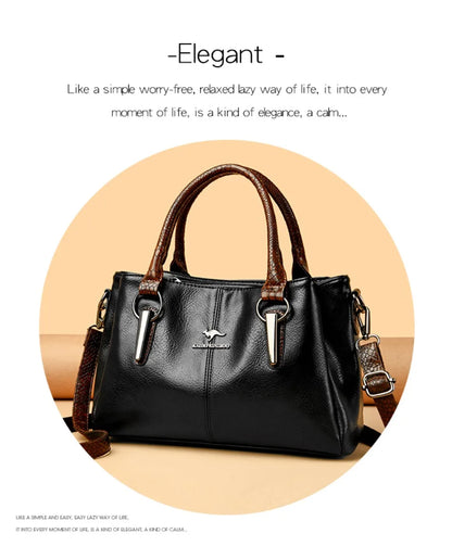 Luxury Handbags Women Bags Designer Soft Leather Shoulder Crossbody Bags for Women 2024 Elegant Large Capacity Tote Handbags Sac