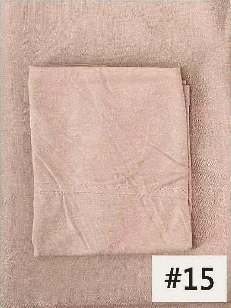 84colors Modal Hijab with Modal Undercap Set Basic Stretchy Pullover Headscarf Thin Breathable Sunscreen Head Wrap Hijabs Scarf
