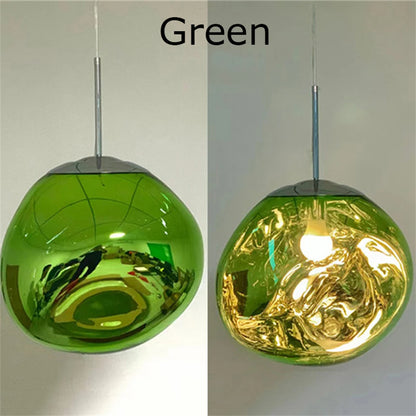 Nordic LED Lava Ceiling Pendant Lamp Glass Pendant Lights Modern Lighting Living Room Indoor Decor Home Fixtures Kitchen Hanging
