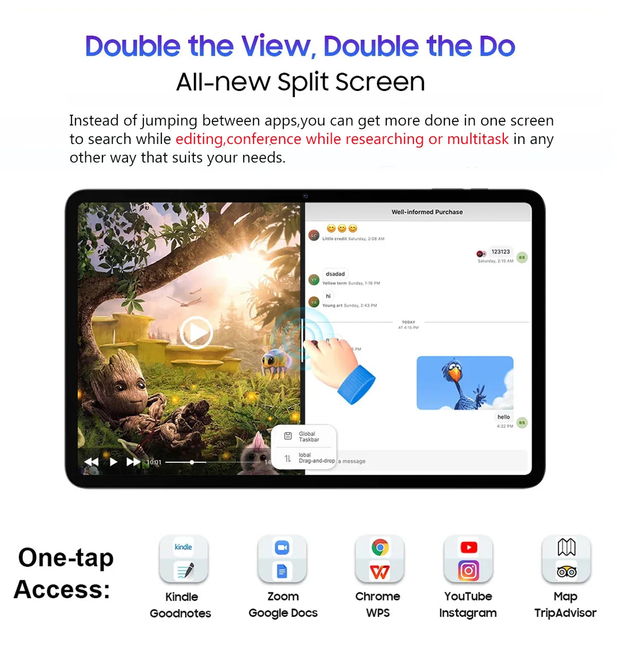 2026 Mpad15 Android 15 Tablet 14 inch Unisoc T616 Tablet PC 16GB 512GB 12000mAh Phone Call BT5.0 5G WiFi Google Play Laptop Pads