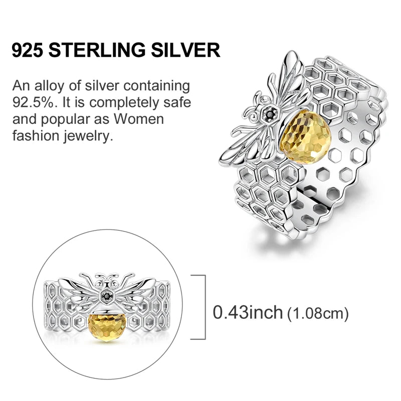 LAZA 925 Sterling Silver Colorful Rings Sparking Zirconium Bowknot Moon Sun Original Ring For Women Anniversary Wedding Gifts