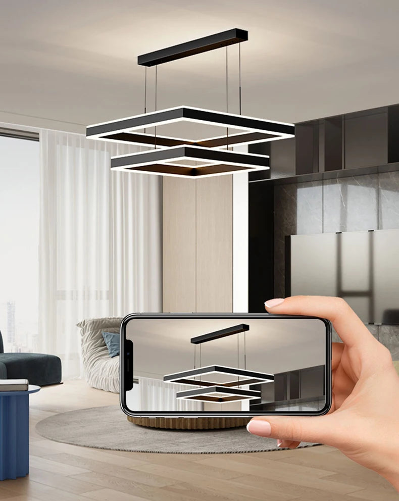 Modern home decor led lights pendant light lamps for living room Chandeliers for dining room hanging light indoor lighting
