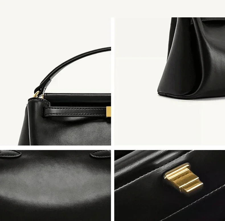 JW PEI Carmen Women's Luxury Handbag Fashion Small Square Bag Top Handle Purse Shoulder Crossbody Bag Elegant Casual Designer Style Tote Bag for Ladies