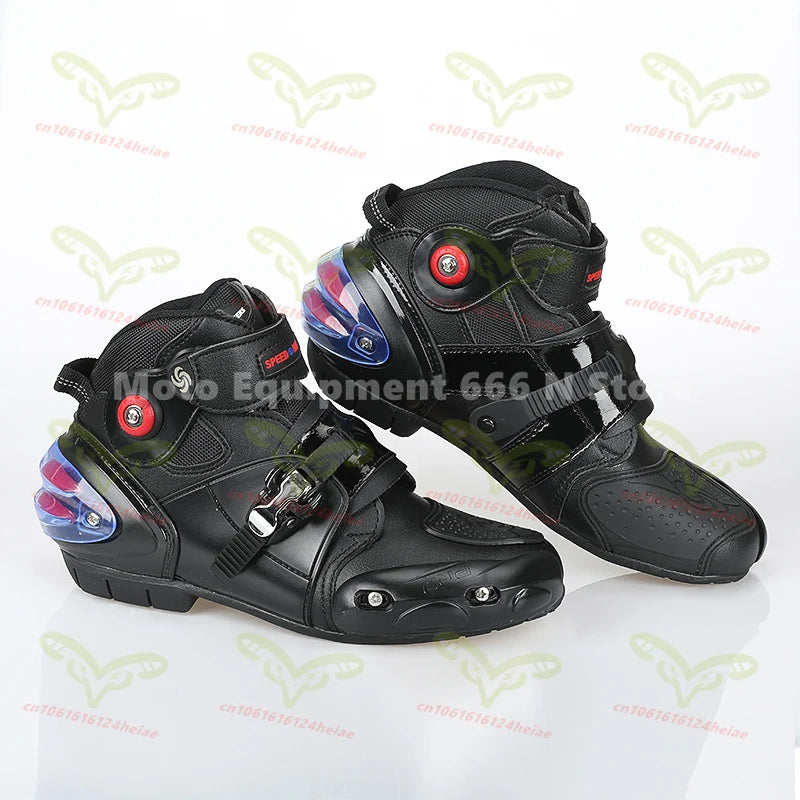 Riding Tribe B1001 Motorcycle Boots Professional Rally Racing Boots Motorbike Rider Biker Shoes Botas Motocross Protective Gear