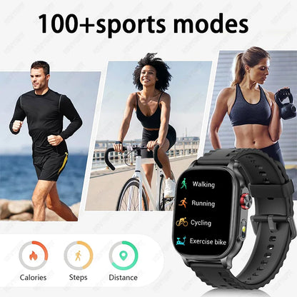 2026 New Men's and Women's Smartwatches, Fitness Trackers, Wireless Calling, IPX8 Waterproof, Activity Pedometers, Birthday Gift