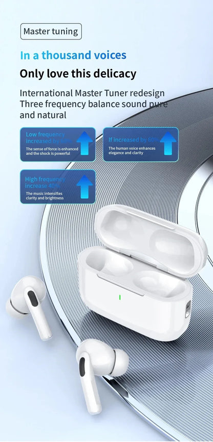 For Air pro5  Earphones TWS MaxWireless Bluetooth In Ear Earbuds Sport Noise Cancelling Headset For iPhone Xiaomi Huawei