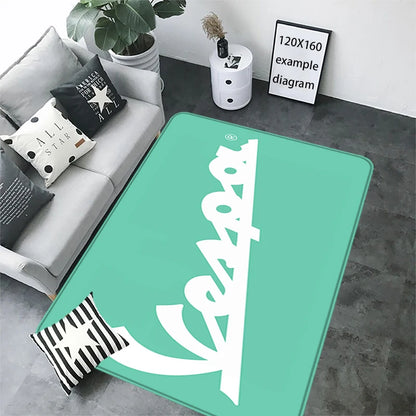 House Entrance Doormat Motorcycle Hallway Carpet Living Room Rugs V-Vespas Foot Carpets Bath Rug Floor Mats Non-slip Home Decor