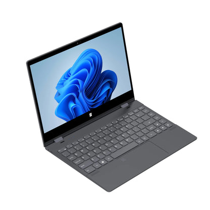 FW-Y1 14 Inch YOGA Laptop Touch Screen Notebook Intel N95 12GB LPDDR5 360° Flip Tablet 2-in-1 Pc Fingerprint Ulock Windows 11