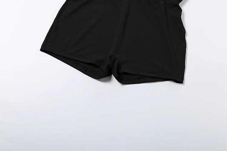 Weird Puss Sexy Backless Romper Women O-Neck Full Sleeve Hottie Simple Fashion Street Stretch Slim Midnight Clubwear Playsuit