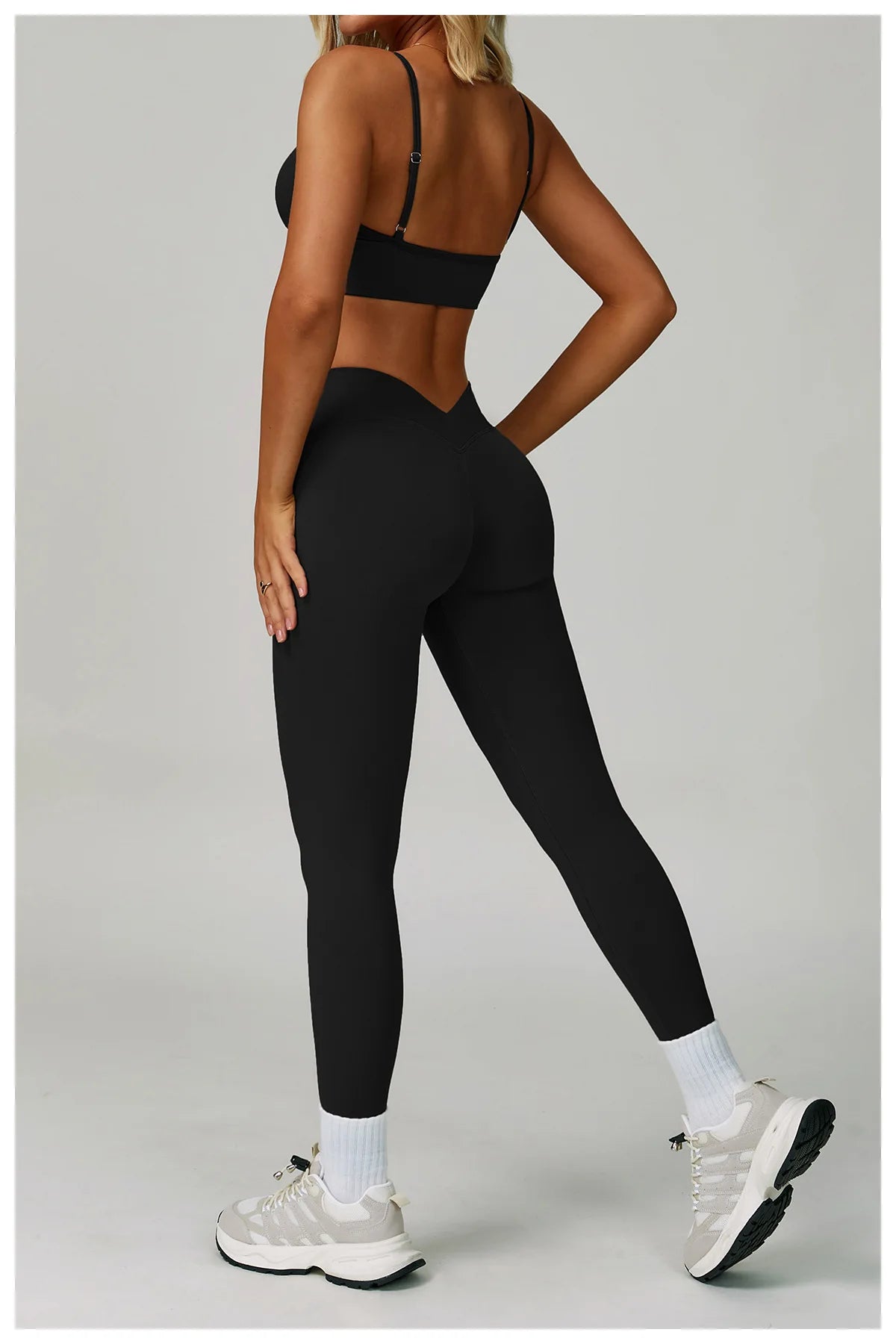 2/3PCS Seamless Sport Yoga Set Women's Breathable High Waist Fitness Sportwear Women Sports Underwear Set Gym Workout Clothes