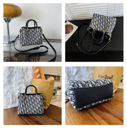 Elegant Ladies Tote Bag Handbags Leather By Luxury Brand Famous Designer Popular Classic For Women Fashion