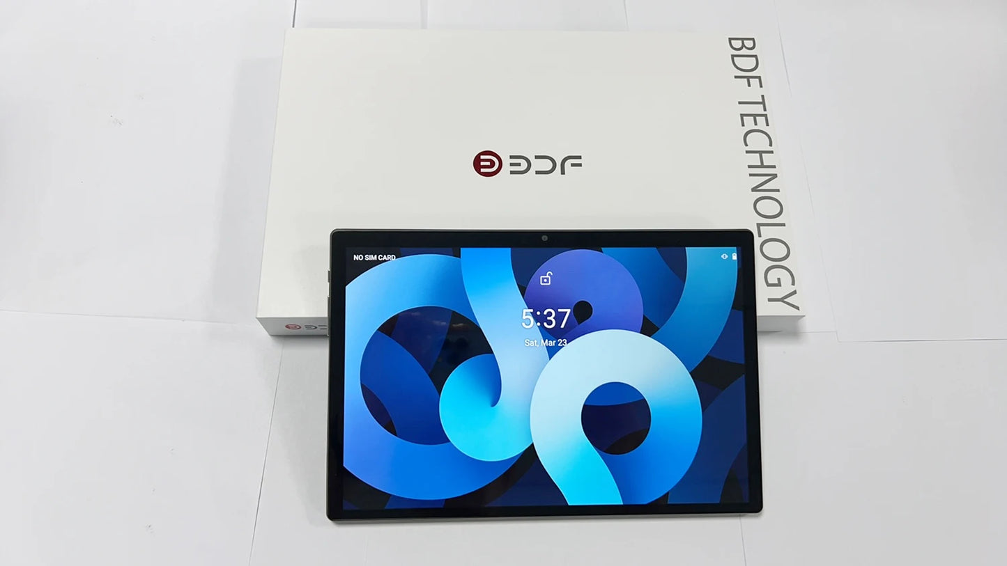 2025 Global Version Original BDF Pad Tablet 10.1 inch HD Android 11, 4GB+64GB, 5000mAh ,3G Dual SIM WiFi Tablet PC