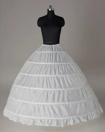 Hot Bridal Wedding Petticoat Underskirt Prom Plus Size Hoop Crinoline 12 Styles Customized