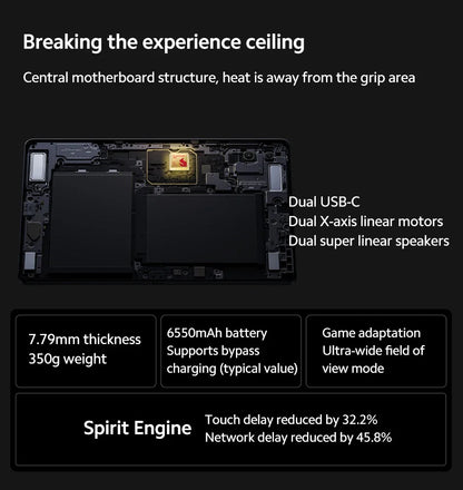 Lenovo LEGION Y700 2025 Gaming Tablet Global ROM 8.8-Inch 2K Display Snapdragon 8 Gen 3  Android 6550mAh Pad PC
