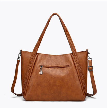 Genuine Brand Leather Women Handbag Luxury Designer Shoulder Crossbody Bags Ladies Purse Messenger Tote Bag Female Commuting Bag