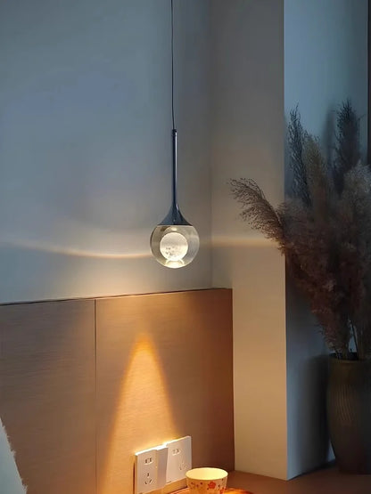 Modern Crystal Pendant Lights Indoor Ceiling Lamp Bedroom Living Room Bar Counter Ceiling Chandelier Lights Home Decor