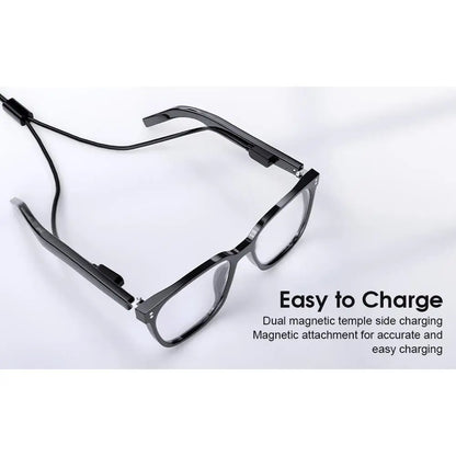Magnetic Interchangeable Lenses Smart Audio Glasses Built-in Speakers Clear Phone Call Bluetooth Glasses Small but Powerful