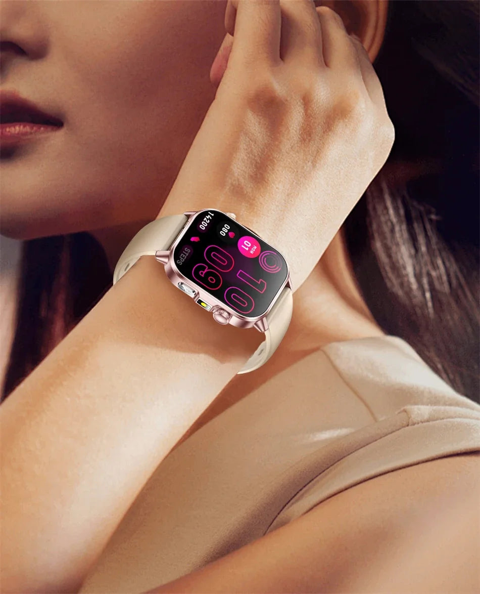 2026 New Professional-Grade Health Smart Watch Men ECG BP HR Uric Acid Lipid BMI Body Analysis Bluetooth Call Smartwatch Women