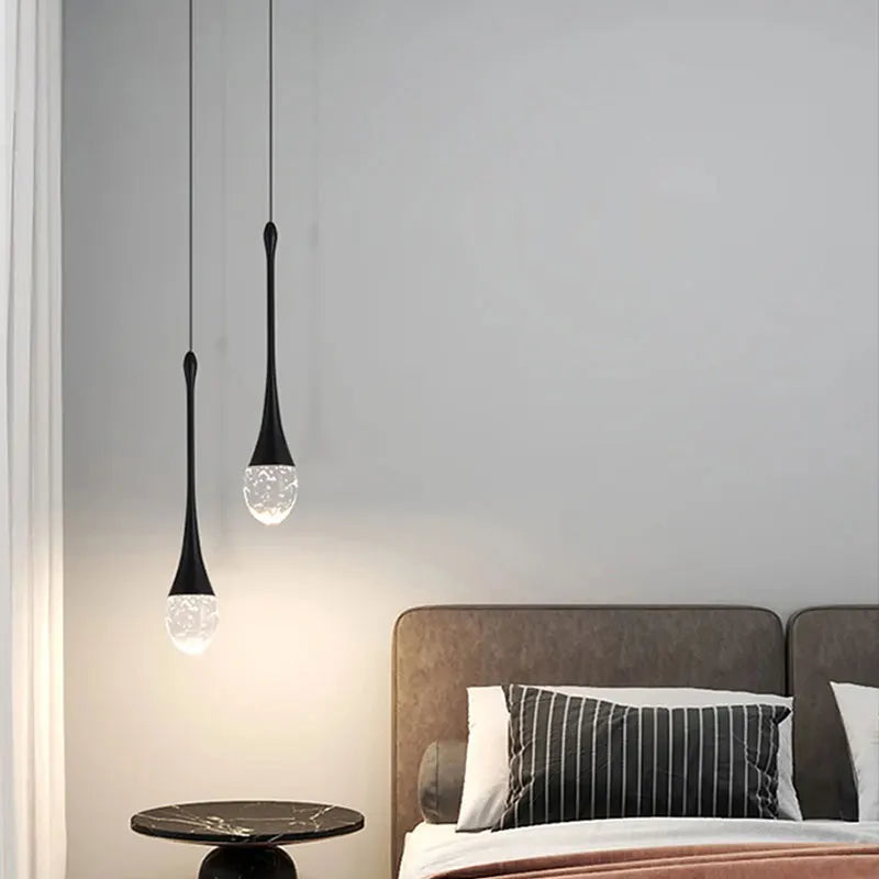Modern Bubble Crystal Pendant Lights Indoor Hanging Lamp For  Kitchen Island Dining Living Room Bar Cafe Pendant Lamp Home Decor
