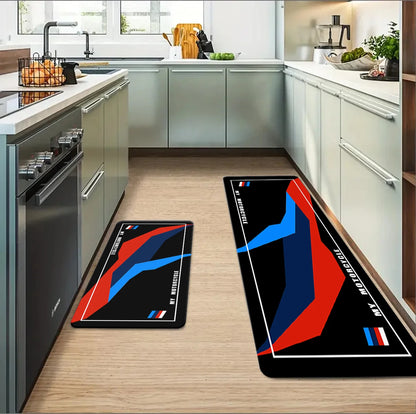 My Motorcycle Parking Carpet, Bedroom Mat, Racing Mat, Display Mat, Non-Slip Dirt-Resistant, Easy to Wash, Soft Mats