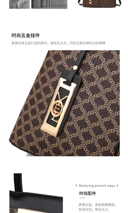 High Quality Ladies Shoulder Bag Women Handbag Designer Large Capacity Printing Women's Shopping Messenger Bags Bolso Mujer