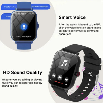 NEW Games Smart Watch 2026 Bluetooth Call Camera Control Sleep Monitoring Music Play Message Push Outdoor Sports Smartwatch Kids