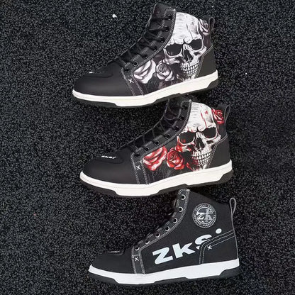 Motorcycle Boots Motos Riders Protective Boots Waterproof Non-slip Motocross Mountain Racing Shoes Casual Shoes Botas Para Moto