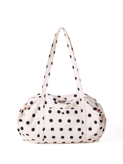 Trendy Leopard Print Canvas Shoulder Bag Large Capacity Fashion Tote Handle Bag for Daily Commute Versatile Texture Storage Bags
