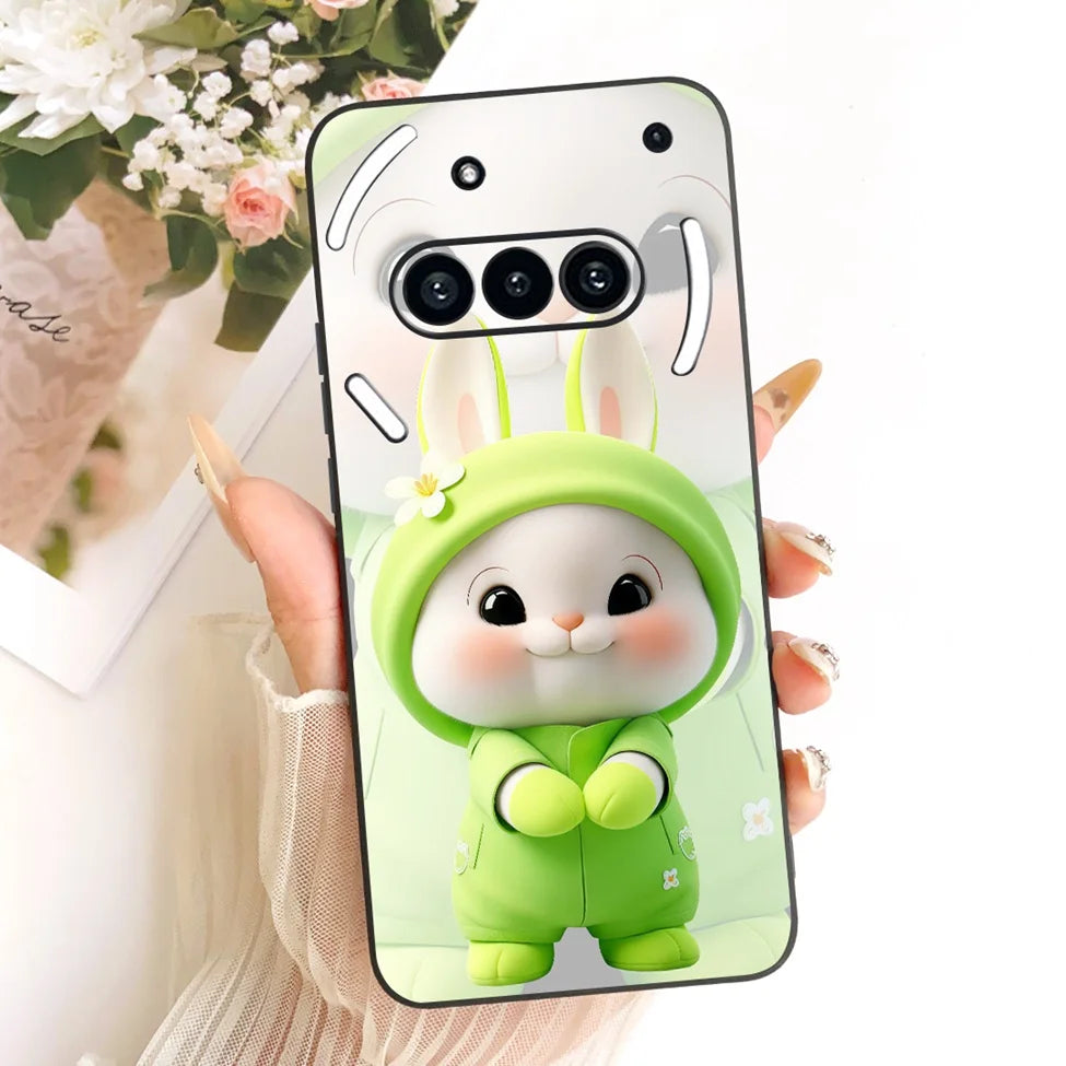 Casing For Nothing Phone (3a) A059 Cover For Nothing Phone 3a Case Silicone Cute Cat Fashion Butterfly Funny Painted