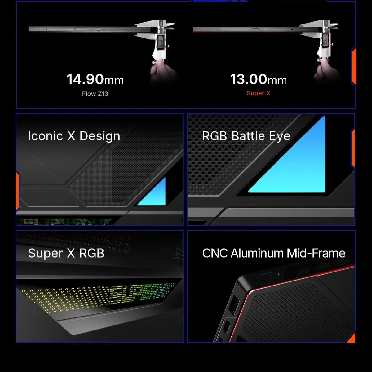 OneXPlayer Super X Gaming Laptop AMD Ryzen AI Max+395 14-inch 2.8K 60/120Hz AMOLED Tablet Windows 11 Fingerprint Unlock WIFI 7