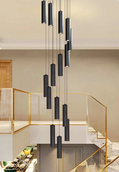Modern home decor led lights pendant light lamps forstaircase Chandeliers for living room hanging light indoor lighting