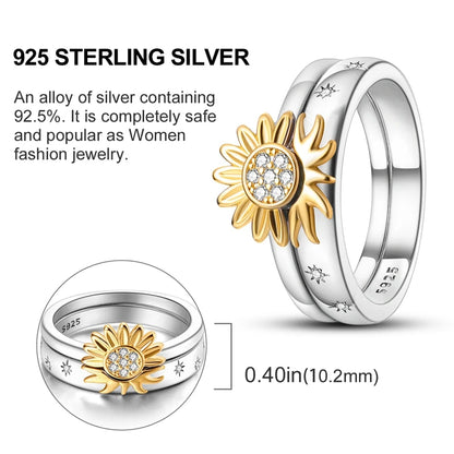 Original 925 Sterling Silver Ring Colorful Diamonds Cubic Zircon Finger Ring For Women Jewelry Wedding Engagement Birthday Gift